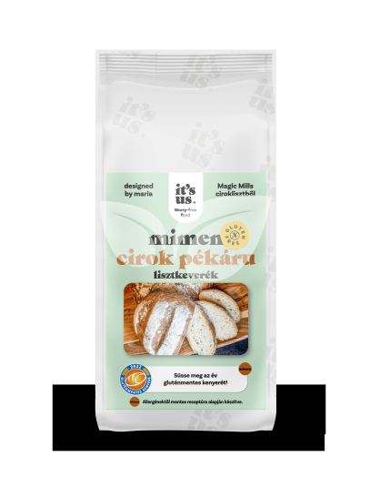 It`s us mimen gluténmentes cirok pékáru lisztkeverék 500 g • Egészségbolt