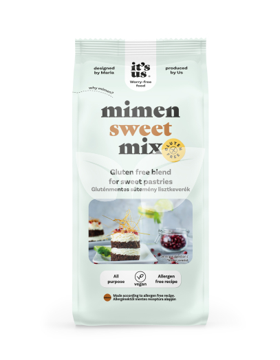 It`s us mimen sweet (sütemény, palacsinta) gluténmentes lisztkeverék 500 g • Egészségbolt