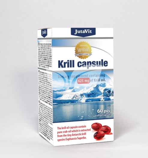 Jutavit krill olaj 625mg kapszula 60 db • Egészségbolt