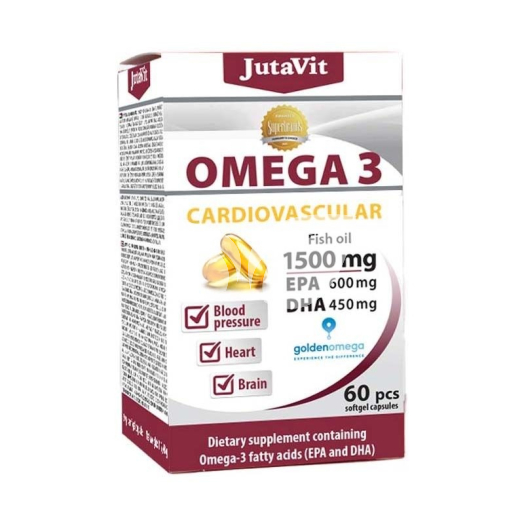 Jutavit omega 3 cardiovascular 1500mg kapszula 60 db • Egészségbolt