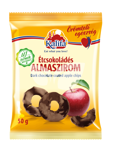 Kalifa almaszirom étcsokoládés 50 g • Egészségbolt