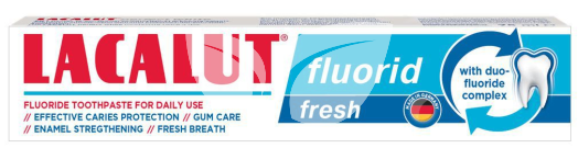 Lacalut fluorid fresh fogkrém 75 ml • Egészségbolt