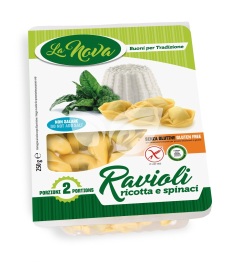 Lanova tortellini ricotta spenótos 250 g • Egészségbolt