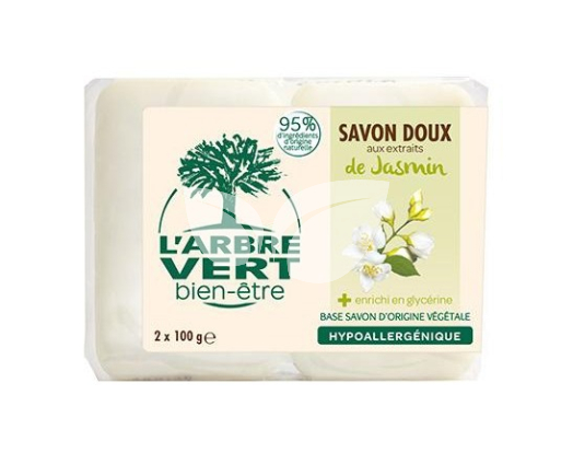 Larbre Vert szappan jázmin 2x100g 200 g • Egészségbolt