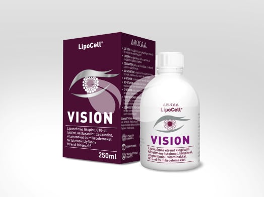 Lipocell vision liposzómás folyékony étrend-kiegészítő 250 ml • Egészségbolt