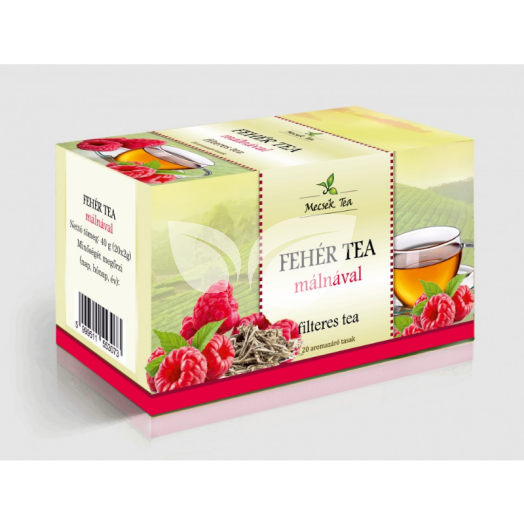 Mecsek fehér tea málnával 20x2g 40 g • Egészségbolt