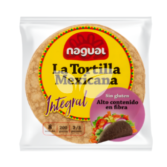 Nagual teljeskiőrlésű kukorica tortilla 15cm 200 g