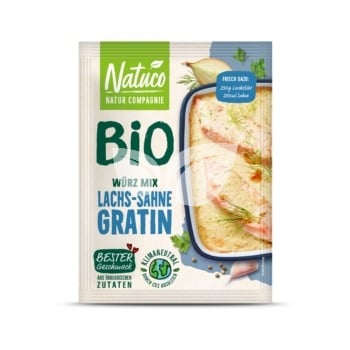 Natuco bio sült fűszeres lazac alap 14 g • Egészségbolt