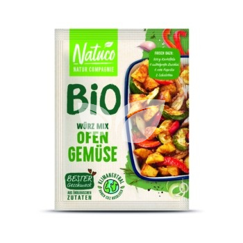 Natuco bio sütőben sült zöldség fűszerkeverék alap 34 g • Egészségbolt