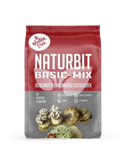 Naturbit basic-mix gluténmentes lisztkeverék 750 g • Egészségbolt