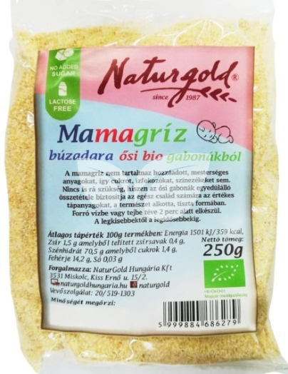 Naturgold bio mamagríz búzadara ősi gabonákból 250 g • Egészségbolt