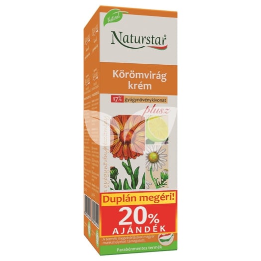 Naturstar körömvirág krém plusz dupla 2x60ml 120 ml • Egészségbolt