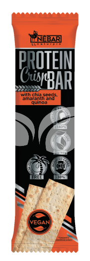 Nébar naturpro lapkenyér high protein low carb chia, amaránt, quinoa 25 g • Egészségbolt