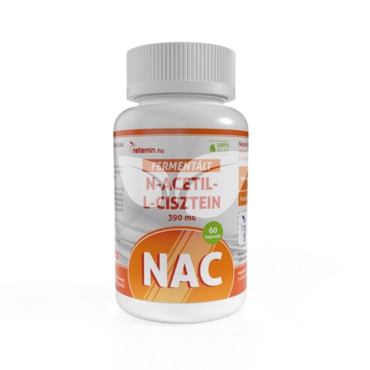 Netamin fermentált n-acetil-l-cisztein kapszula 60 db • Egészségbolt