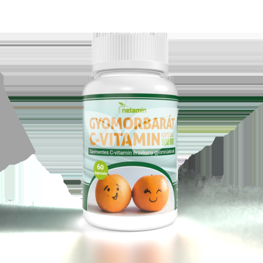 Netamin gyomorbarát c-vitamin kapszula 60 db • Egészségbolt