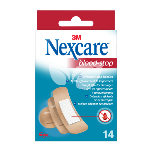 Nexcare sebtapasz blood-stop vérzéscsillapító vegyes 14 db • Egészségbolt