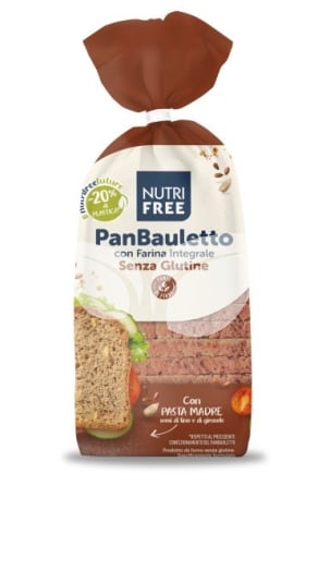 Nf panbauletto integrale teljes kiőrlésű szeletelt kenyér 300 g • Egészségbolt