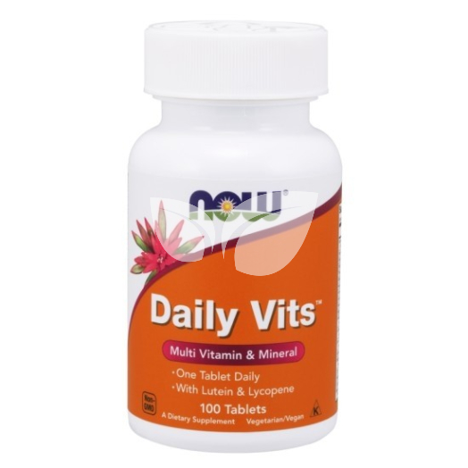 Now multivitamin daily vitamins tabletta 100 db • Egészségbolt