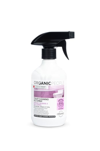Organic People öko wc tisztító spray bio rebarbarával és vadsóskával 500 ml • Egészségbolt