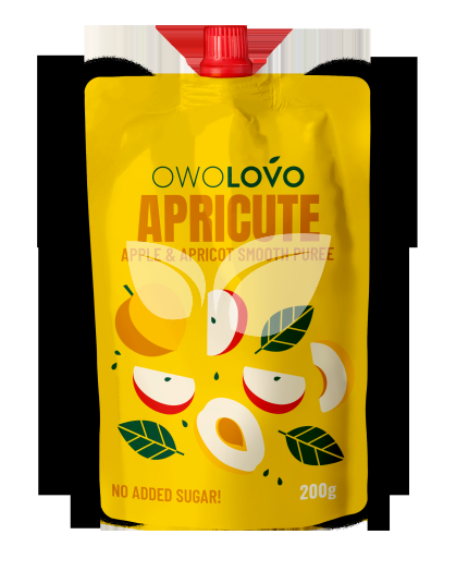 Owolovo gyümölcspüré alma-sárgabarack 200 g • Egészségbolt