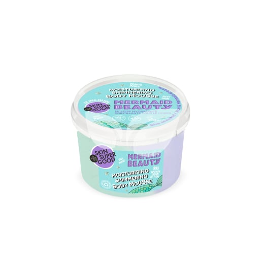 Planeta organica skin super good testápoló mousse hidratáló csillogó „mermaid beauty” 250 ml • Egészségbolt