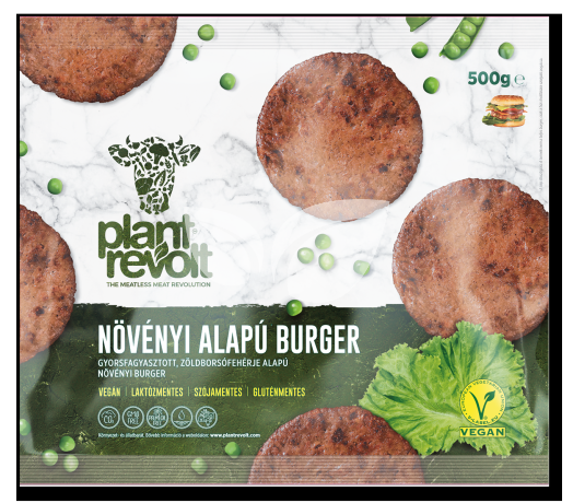 Plant Revolt növényi alapú burger 500 g • Egészségbolt