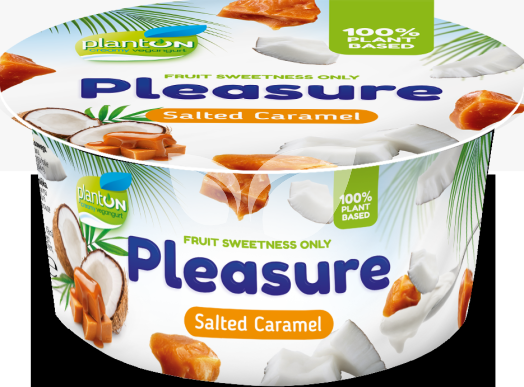 Planton pleasure desszert sós karamella 130 g • Egészségbolt