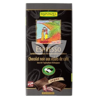 Rapunzel bio félédes kávés csokoládé 80 g