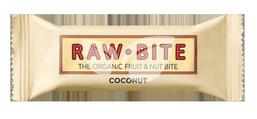 Rawbite organic bar kókusz 50 g • Egészségbolt