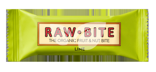 Rawbite organic bar lime 50 g • Egészségbolt