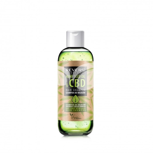 Revers cbd kendermag olajos regeneráló hajsampon száraz, sérült hajra 500 ml • Egészségbolt