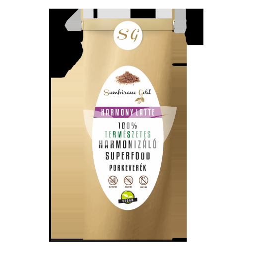 Sambirano Gold harmony latte harmonizáló superfood porkeverék 100 g • Egészségbolt