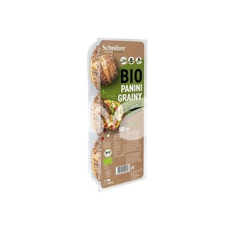 Schnitzer bio gluténmentes panini magvas 188 g • Egészségbolt
