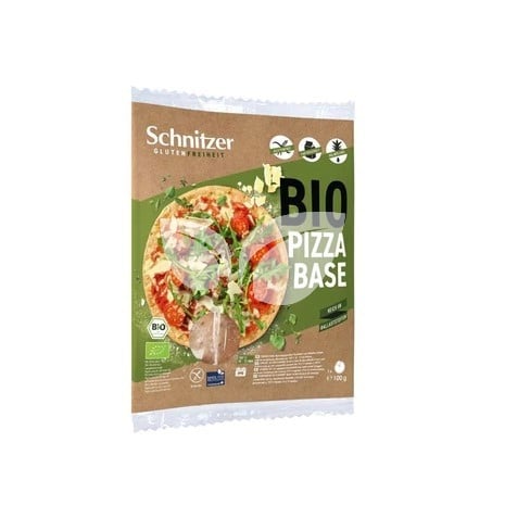 Schnitzer bio gluténmentes pizzalap 100 g • Egészségbolt