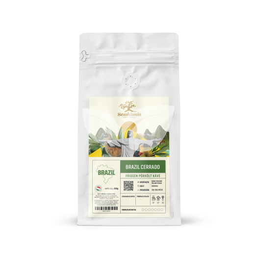 Semiramis brazil cerrado pörkölt kávé közepes 250 g • Egészségbolt