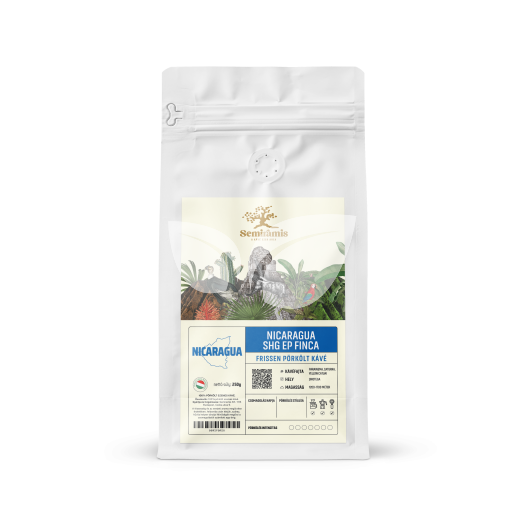 Semiramis nicaragua shg ep finca pörkölt kávé közepes 250 g • Egészségbolt