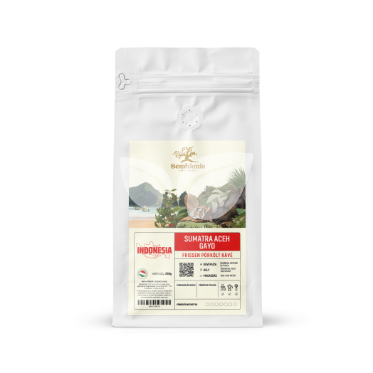 Semiramis sumatra aceh gayo szemes kávé közepes 250 g • Egészségbolt