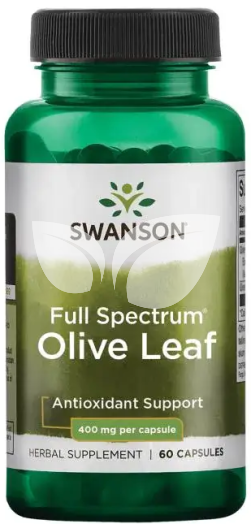 Swanson olajfalevél 400mg kapszula 60 db • Egészségbolt