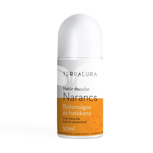 Terralura golyós natúr deo narancs 50 ml • Egészségbolt