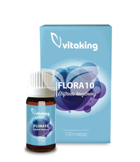 Vitaking flora10 élőflórás készítmény 6 ml • Egészségbolt
