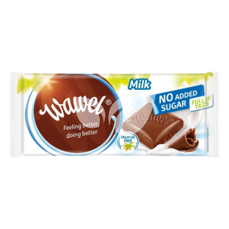 Wawel tejcsokoládé cukor hozzáadása nélkül 90 g