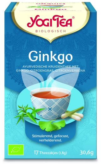 Yogi bio tea ginkgo 17x1,8g 31 g • Egészségbolt
