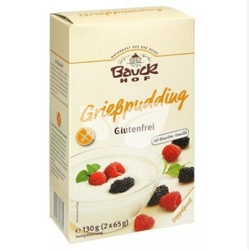 Bauck Hof bio gluténmentes grízpuding 130 g • Egészségbolt