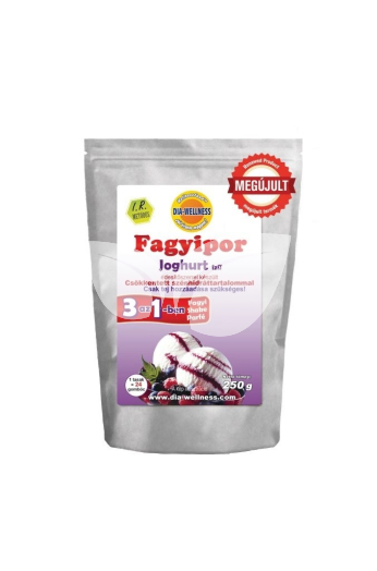 Dia-Wellness Fagylaltpor Joghurt 250 g • Egészségbolt