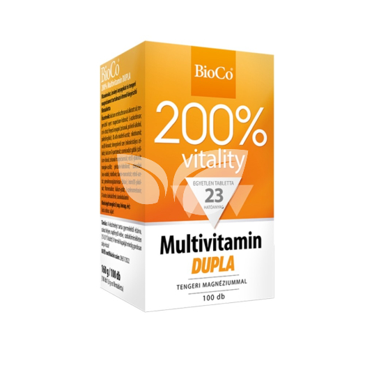 BioCo 200% Multivitamin dupla filmtabletta 100 db • Egészségbolt