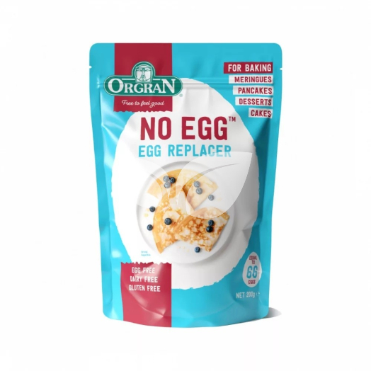 Orgran gluténmentes tojáshelyettesítő por 200 g • Egészségbolt
