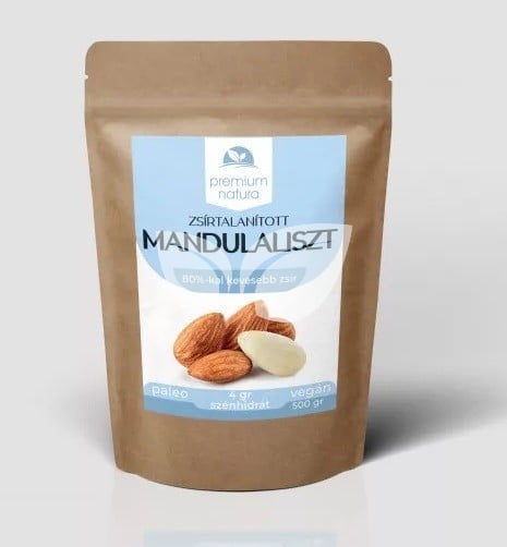 Premium Natura zsírtalanított mandulaliszt 250 g • Egészségbolt