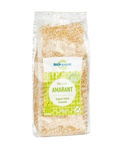 Biorganik Bio Puffasztott Amaránt 100 g • Egészségbolt