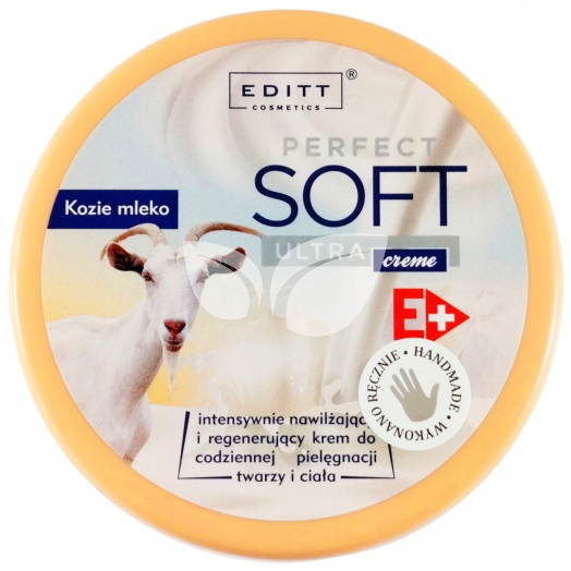 Editt SOFT cosmetics test és arckrém kecsketej kivonattal 150g • Egészségbolt
