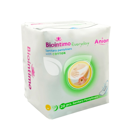 Biointimo ANION EVERYDAY anionos tisztasági betét 20 darab • Egészségbolt